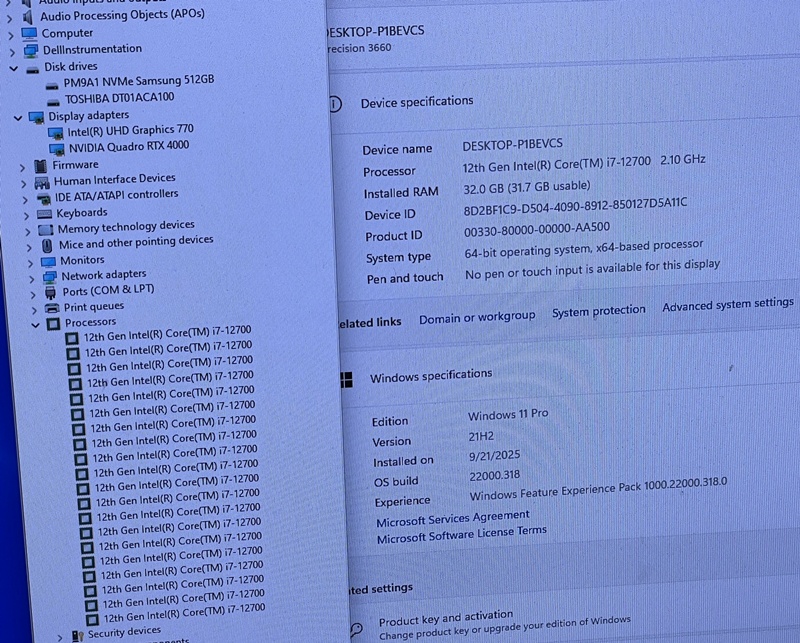 Dell Precision 3660MT