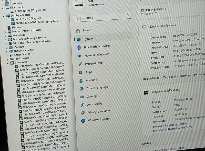 Dell Precision 7770 Mobile WorkStation