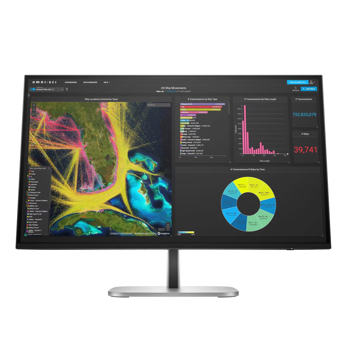 HP Series 5 Pro 27 inch QHD USB-C Monitor